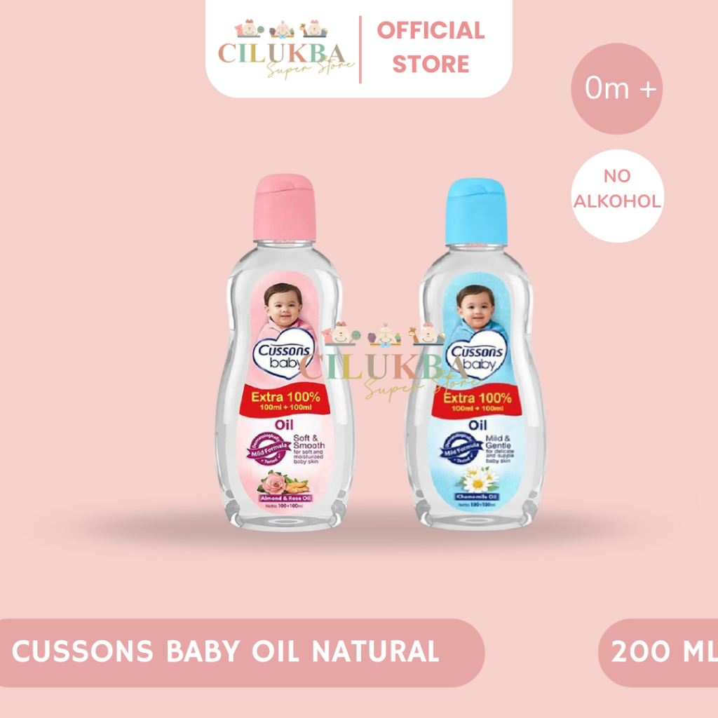 CUSSONS BABY OIL | MINYAK PIJAT BAYI | MINYAK | OIL | BAY OIL | MINYAK PERAWATAN KULIT BAYI