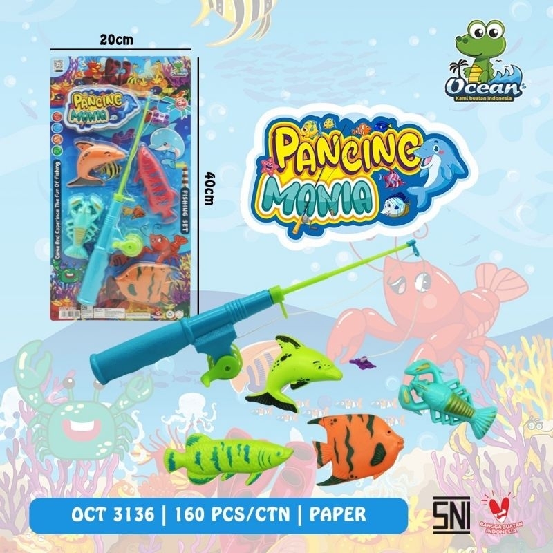 PANCING FISHING IKAN MAINAN ANAK PANCING BESAR