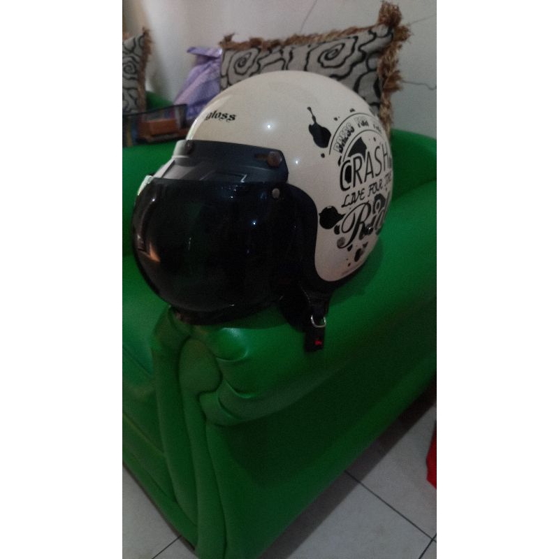 [NEGO] Helm Bogo Cargloss + visor (Ukuran XL)