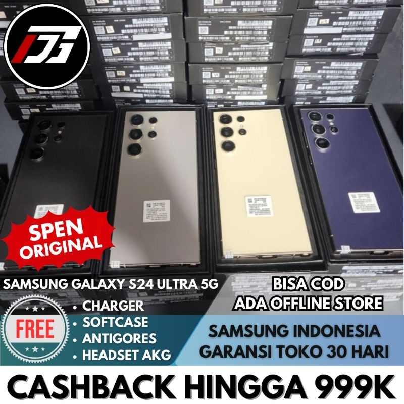 SEIN Samsung Galaxy S24 & S23 ULTRA 12/1TB 12/512GB 12/256GB 5G Second Fullset Original