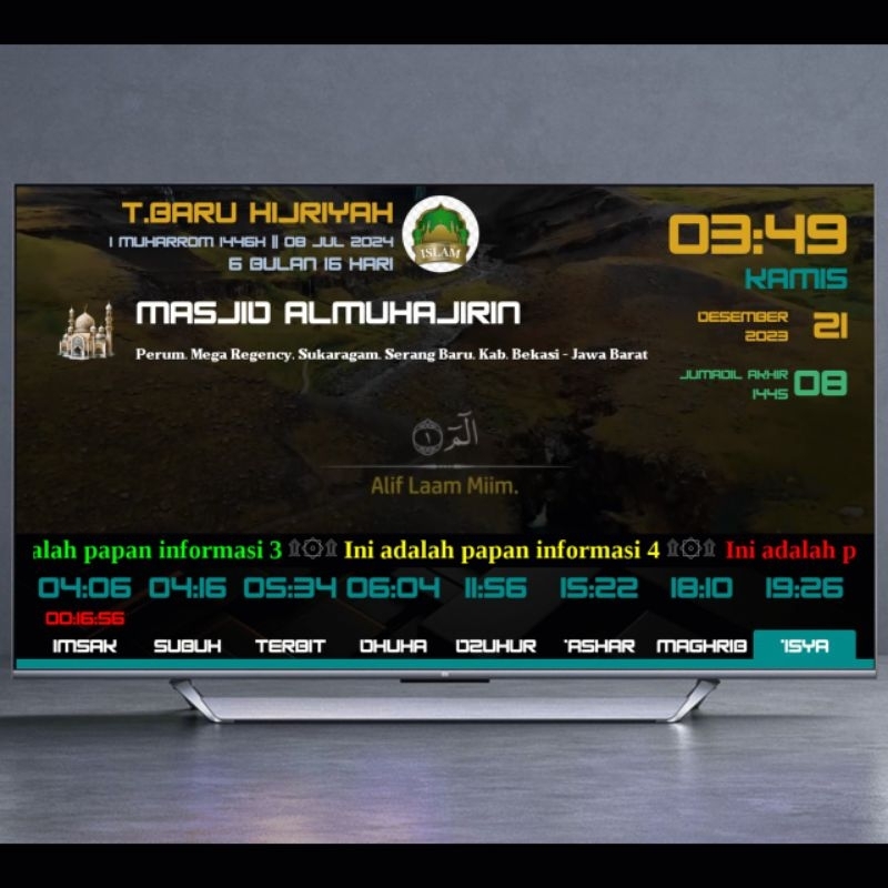 Jam Sholat TV
