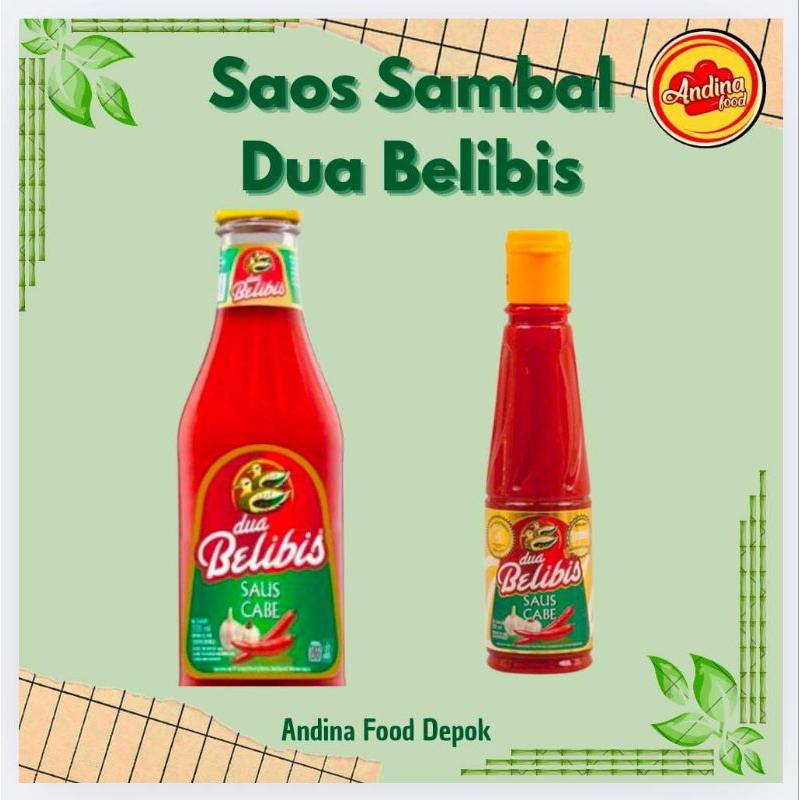 SAOS SAMBAL BELIBIS KEMASAN BOTOL DAN SACHET