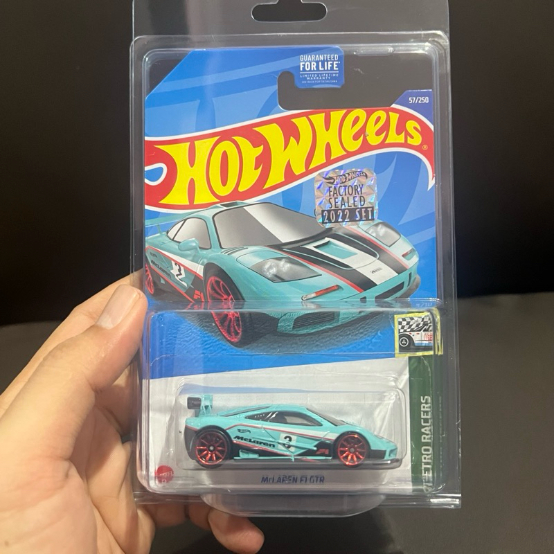 Hot Wheels Mclaren F1 GTR Tosca Green FS 2022 Factory Sealed