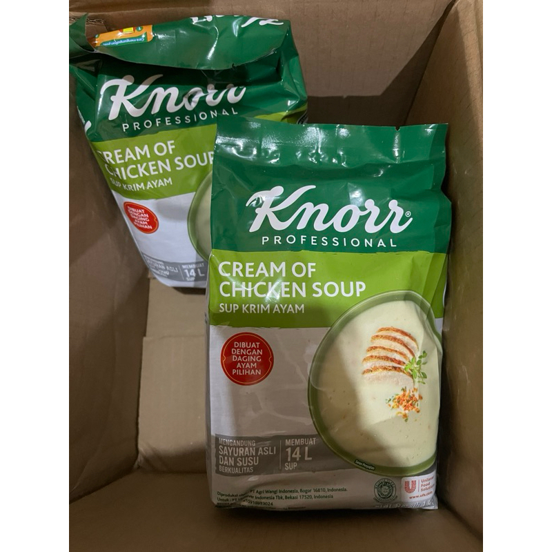 

Knorr sup krim ayam kemasan 1kg