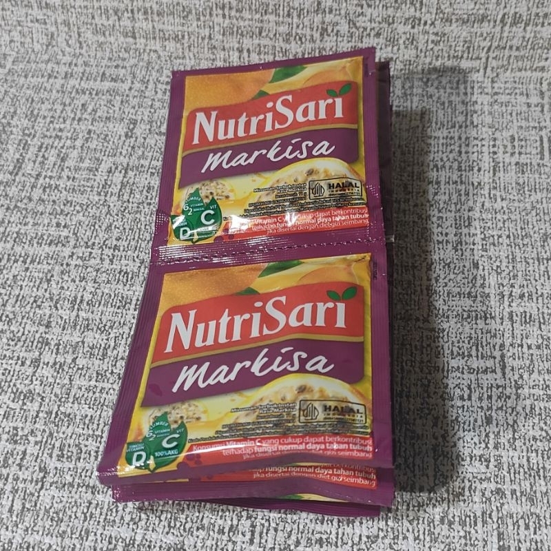 

[1 renceng] 10×11 gr NutriSari Markisa Minuman Serbuk Instan Harga Grosir Terlengkap Terbaru Terjangkau Termurah