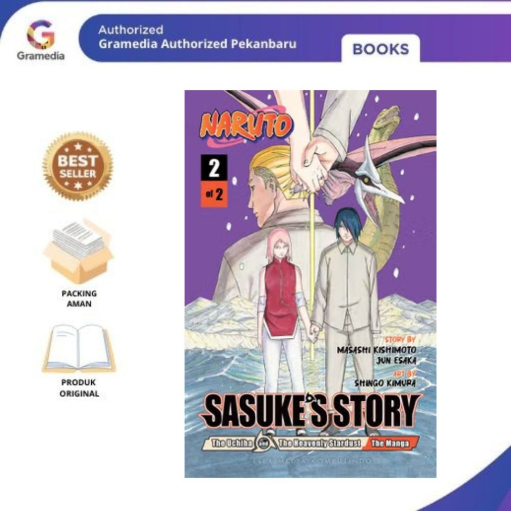 Gramedia Pekanbaru - Naruto - Sasukess Story - The Uchiha and the Heavenly Stardust 02