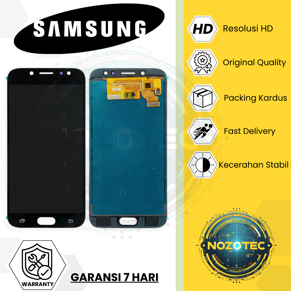 LCD TOUCHSCREEN HP SAMSUNG GALAXY J7 PRO 2017 / J730 SPAREPART LAYAR SENTUH ORIGINAL COMPLETE FULLSE