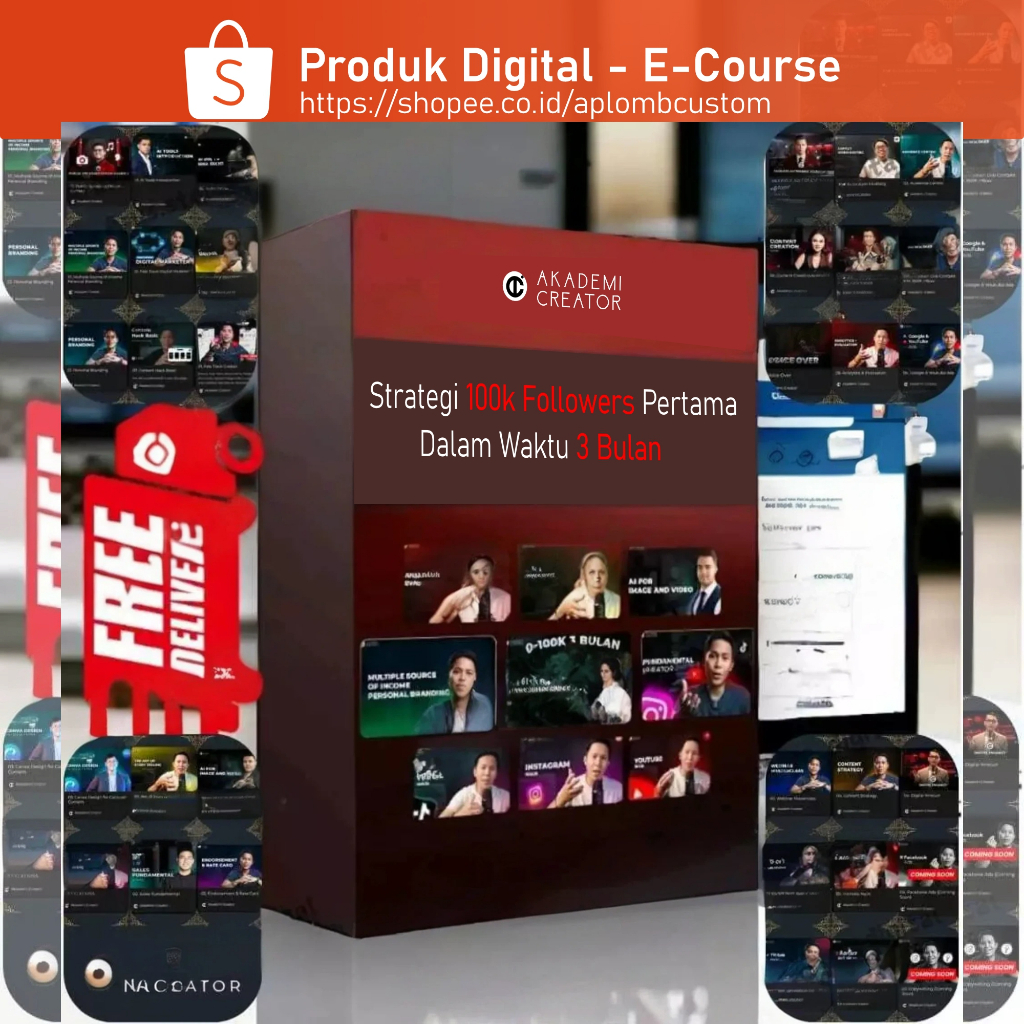 APC Ecourse Akademi Creator Full Version Video Content Hack Hasilin 100 Juta Pertama dari Sosmed
