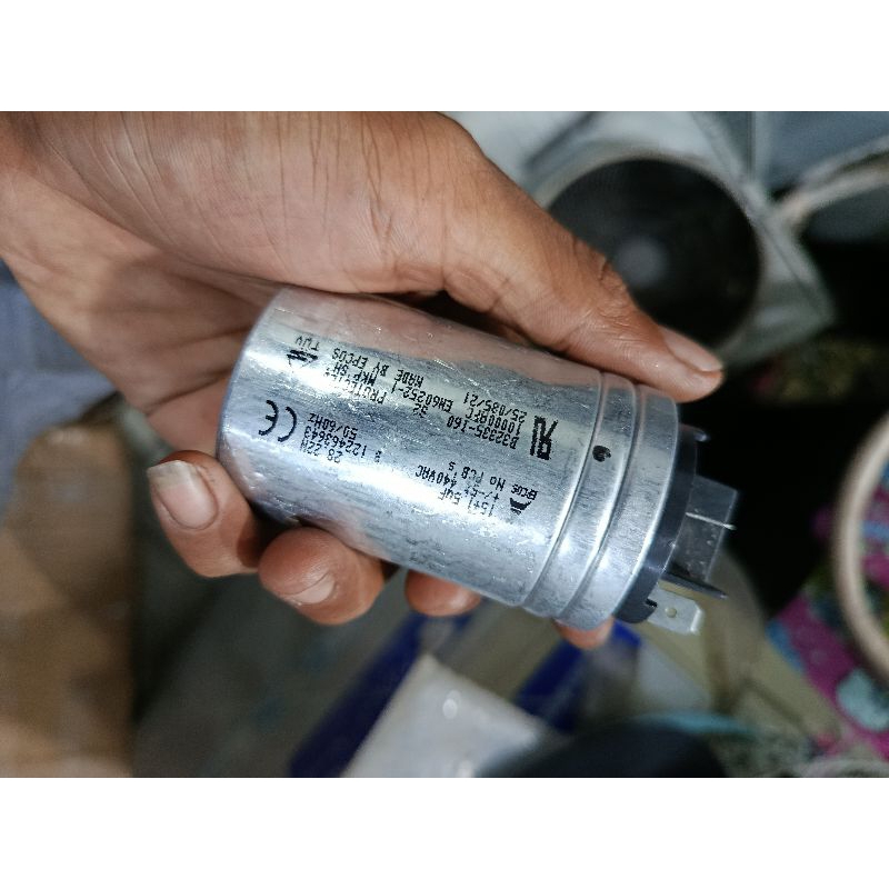 KAPASITOR/CAPACITOR EPCOS OUTDOOR AC PANASONIC 15+1.5UF ORIGINAL