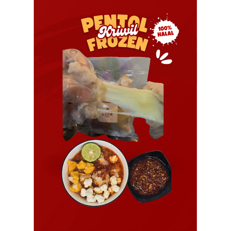

Pentol kriwil ayam mozzarella