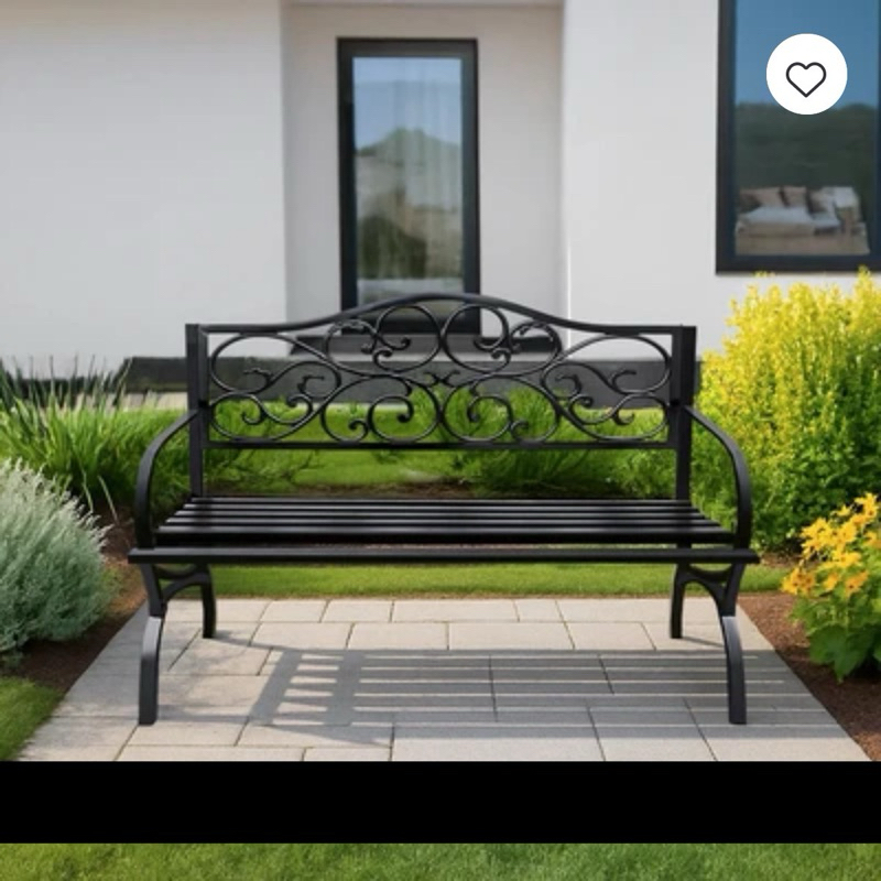 Soleil Newburry Kursi Taman - Hitam