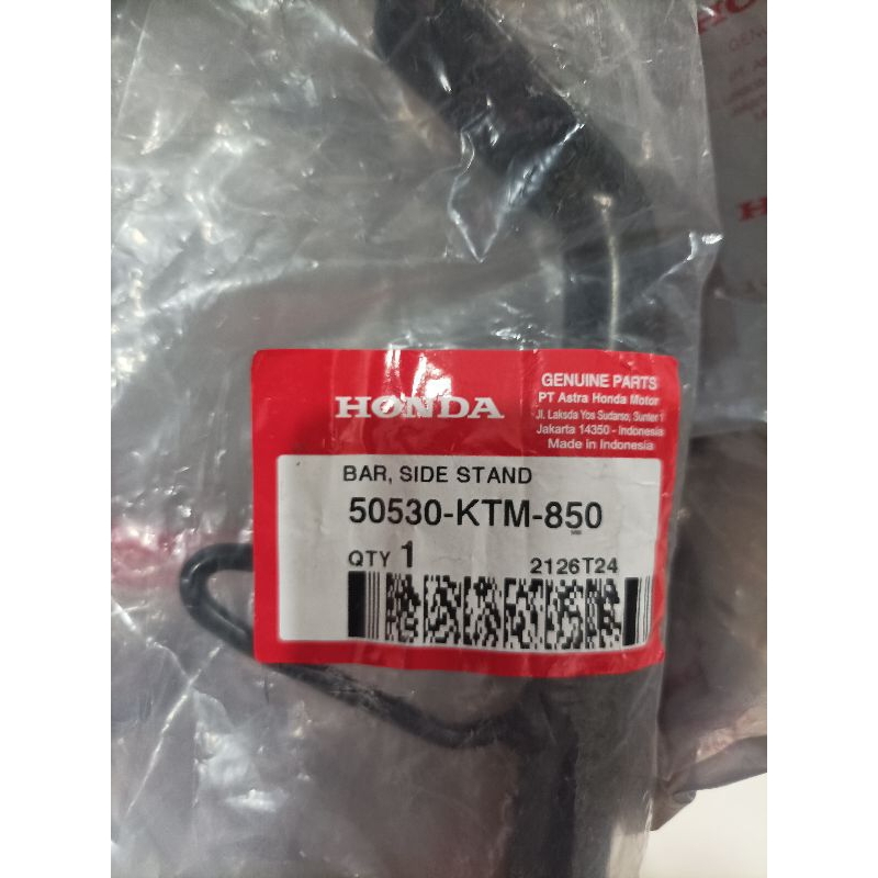 STANDAR 1/STANDAR SAMPING SUPRAX 125 50530-KTM-850