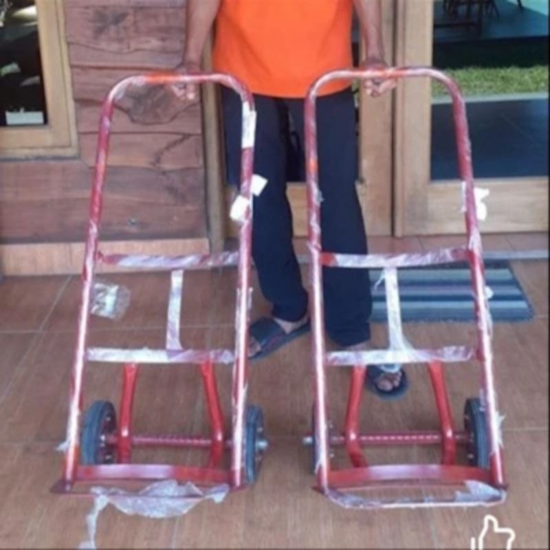 Troli Gas Elpiji 3 kg/ Galon air mineral/ 12 kg