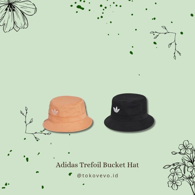 Bucket Hat Adidas - Adicolor Trefoil Topi Adidas Original