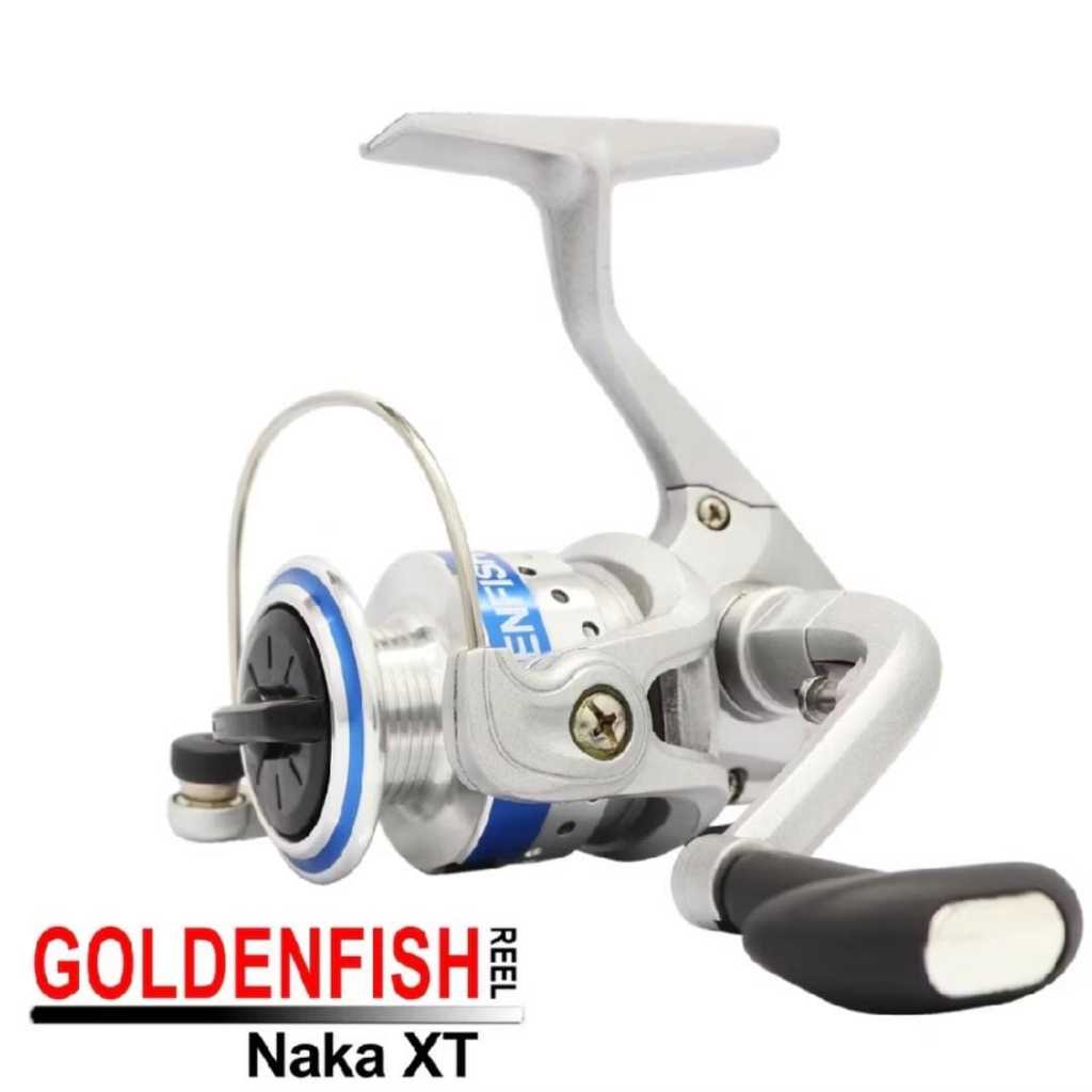 Reel Pancing Spining Goldenfish Golden Fish Naka XT 3 Ball Bearing Spool Besi