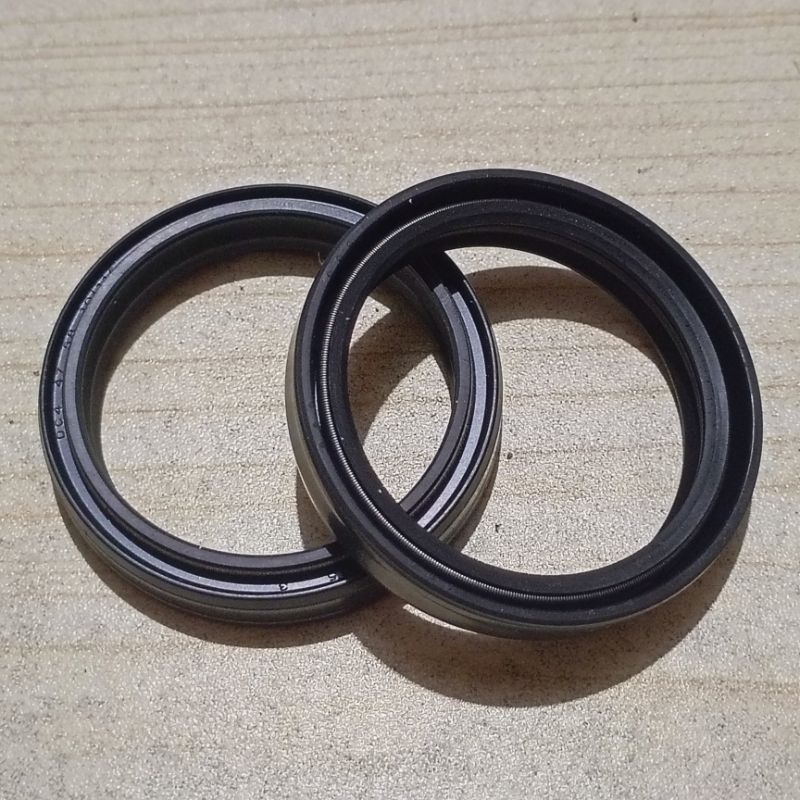 (2 PCS) SEAL SHOCK DEPAN SUZUKI DRZ400 RM 125 250 RMZ 250 450 (47*58*10/11,5)