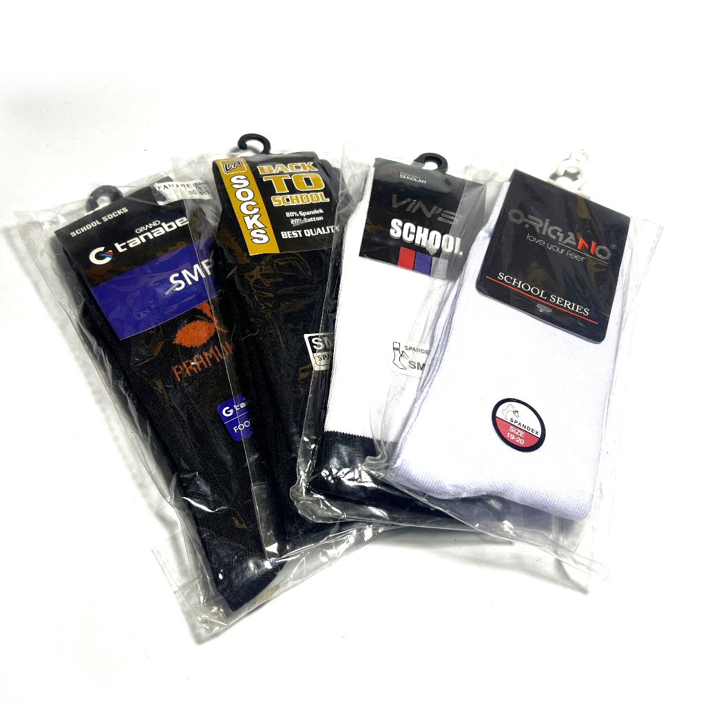 

Kaos Kaki Sekolah SMP Semua Jenis dan Warna TANABE I VIN'S L BTS L ORIGANO