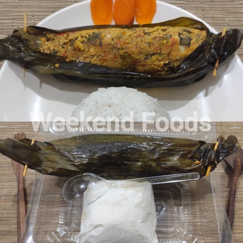 

Pepes ikan kembung khas Blora tanpa nasi