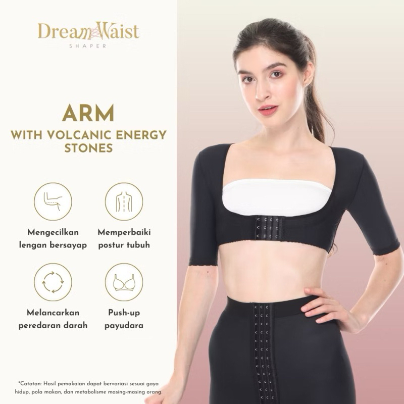 PRELOVED DreamWaist - Arm Shaper with Volcanic Energy Stones - Korset Lengan