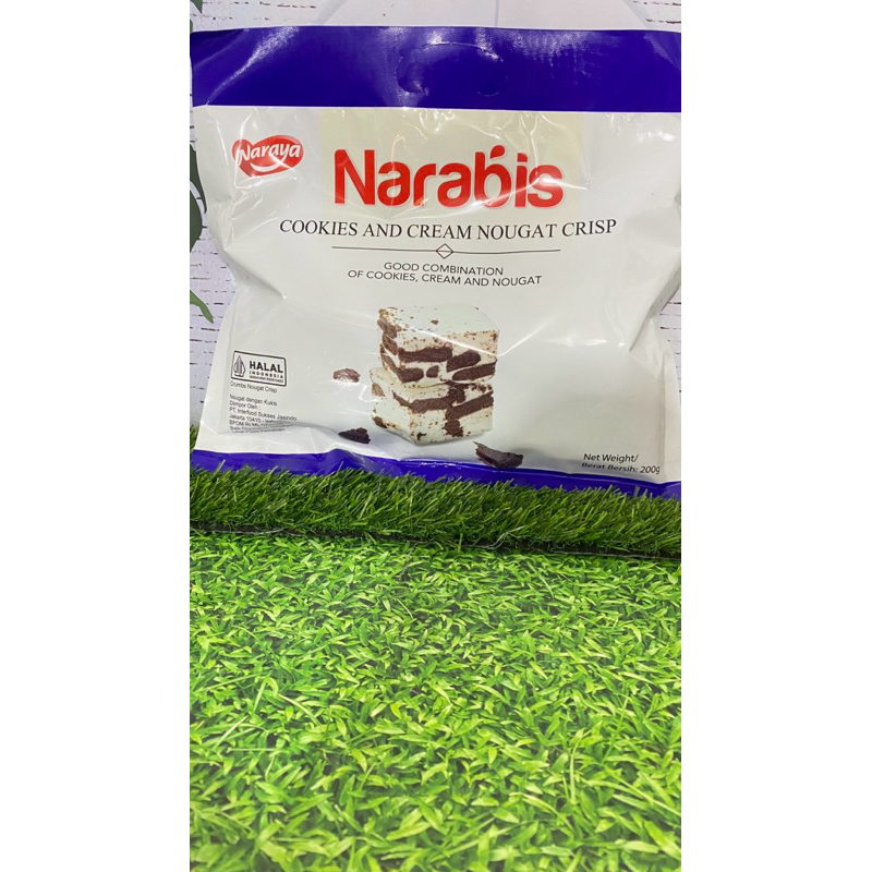 

NARABIS COOKIES AND CREAM 200 G