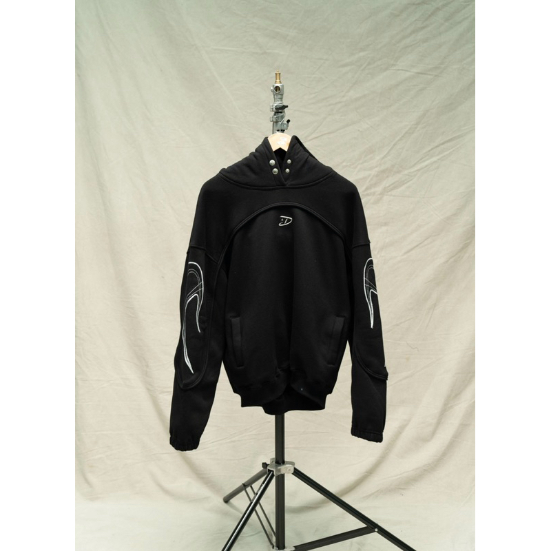 HOODIE DUSTLASTELLA DLS METAL LOGO