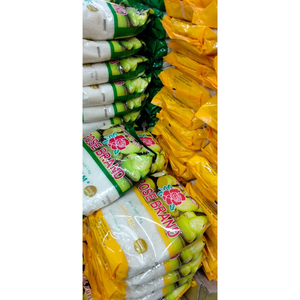 

Gula Rose Brand 1 kg / Rosebrand Gula Pasir 1 kg Random Kuning Hijau / Gula Pasir Rose Brand 1 kg