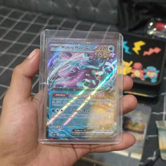 Kartu Pokemon ID Walking Wake EX - Festival Terastal EX Sv8a 049/187 RR