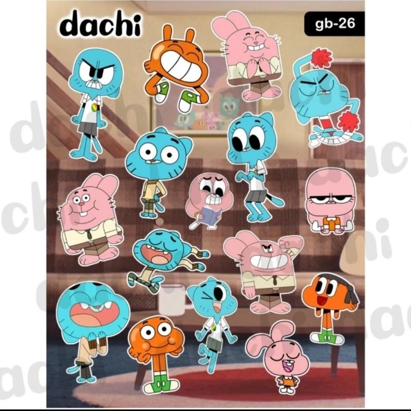 

Dachi Sticker Gumball - GB26 Peel Off