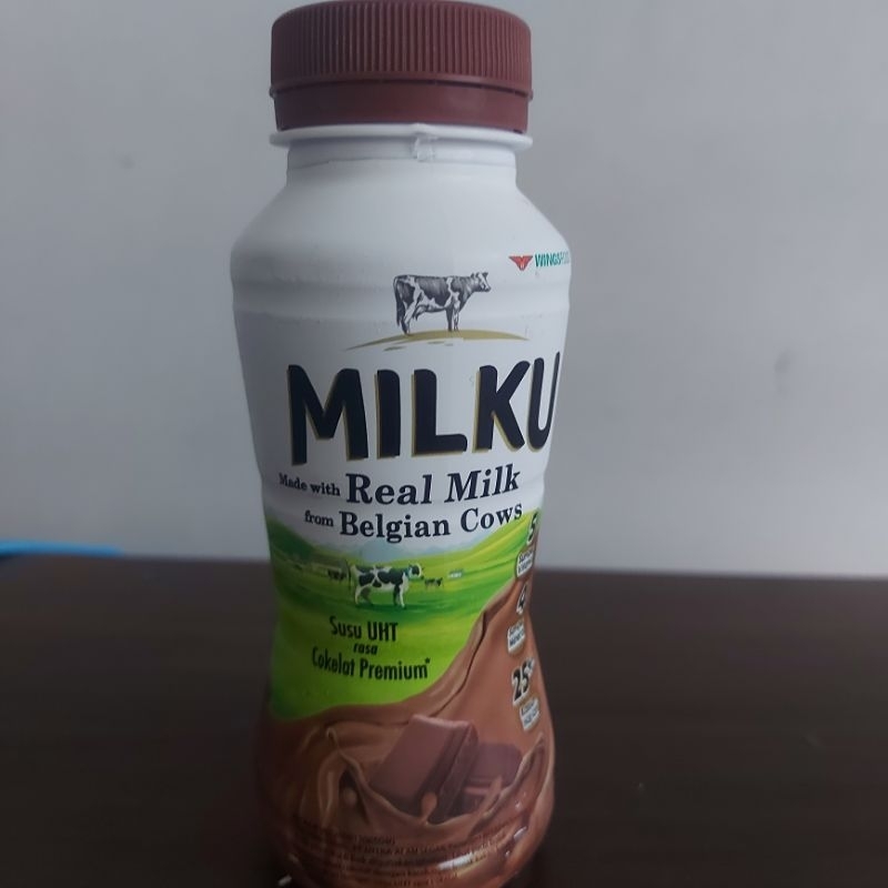 

Susu UHT Milku Rasa Cokelat Premium Botol 200ml x 2pcs