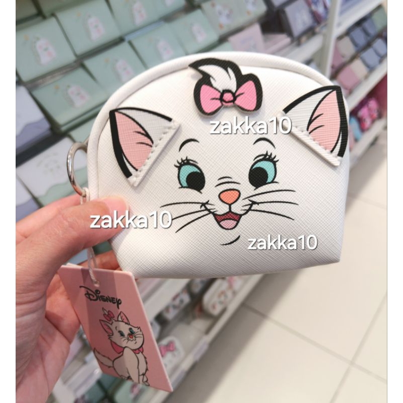 Miniso Disney Marie Cat Half Moon Coin Purse | Dompet Koin Lucu Karakter Kucing