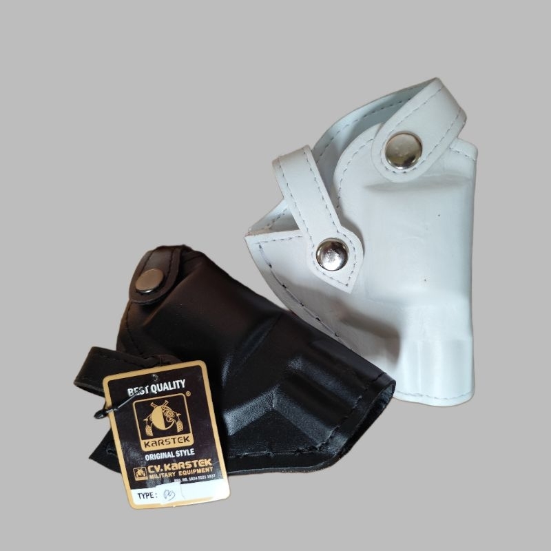 HOLSTER REVOLVER - SARUNG SARANG SENJATA KULITASLI SELIP PINGGANG REVOLVER TAURUS SNW