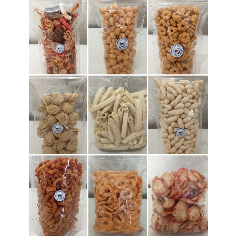 

Aneka Snack Serba 10ribu Cemilan Ringan Pedas Gurih Serba 10.000