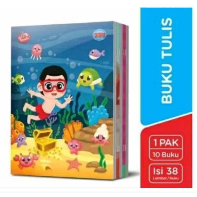 

BUKU TULIS SIDU 38 LEMBAR (PAK) ISI 10 BUKU / BUKU TULIS SINAR DUNIA TEBAL 38 LEMBAR