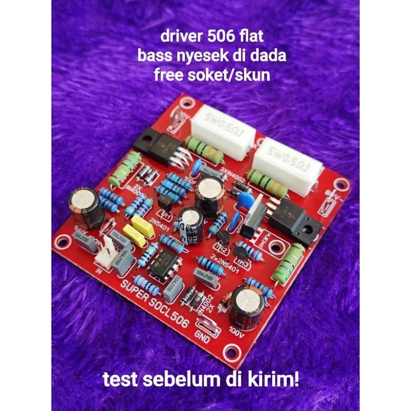 kit driver socl 506 kualitas bagus free skun