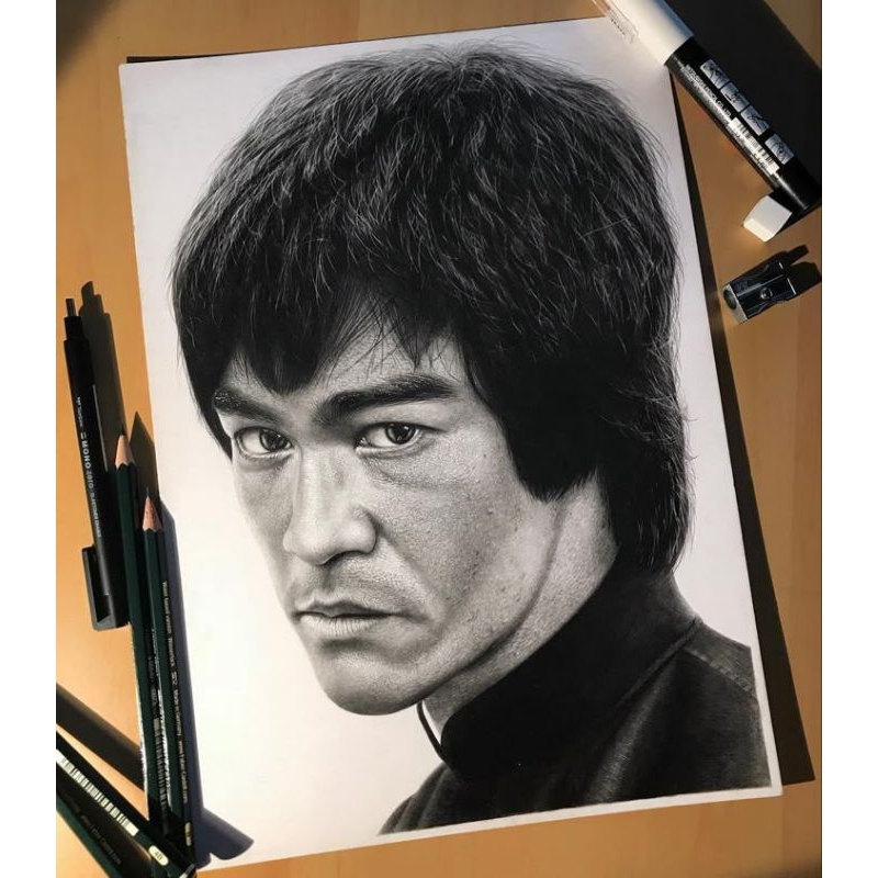 

Kado ultah sketsa wajah realis super mirip,bisa custom 1 hari jadi