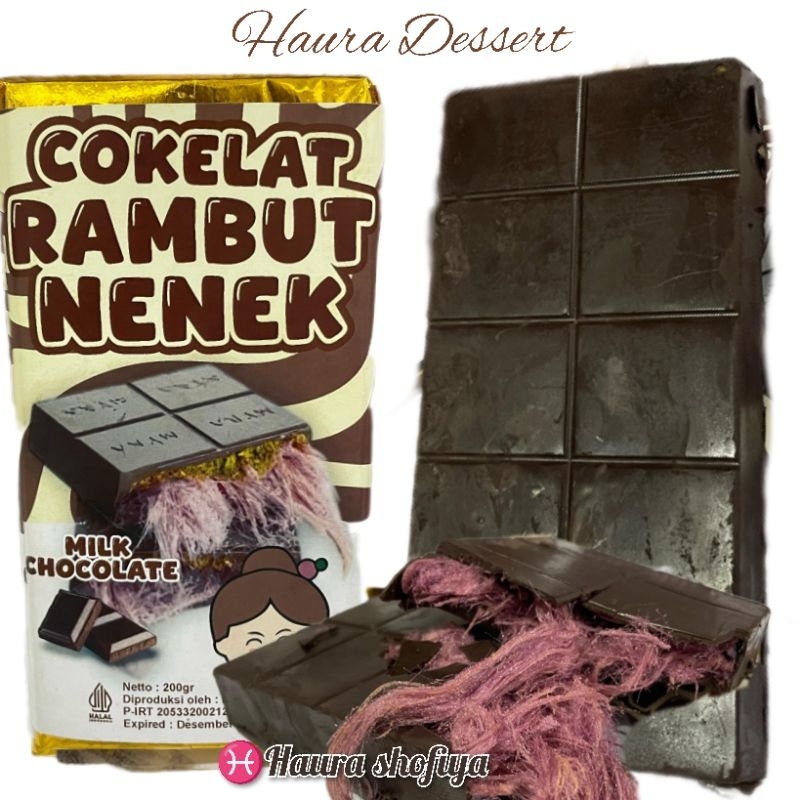 

(Milk Chocolate) COKELAT RAMBUT NENEK / Arum manis / Angel Hair Makanan Coklat Nostalgia Rasa Milk Chocolate Lumer Dimulut Cemilan Viral Choco Food Manis Lezat Nikmat