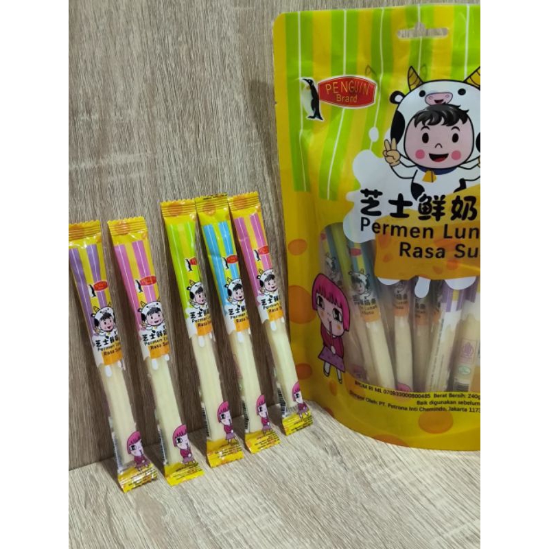 

PENGUIN PERMEN LUNAK SUSU KEJU ISI 20