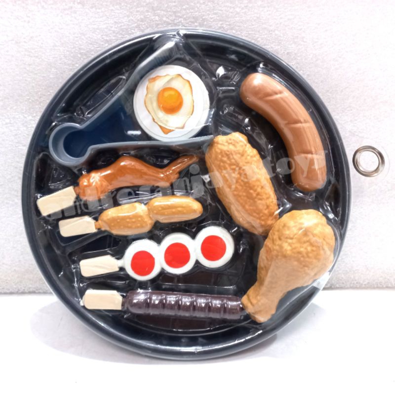 Mainan Sajian Sate Masak Masakan Kitchen Chicken Set no SS 1588