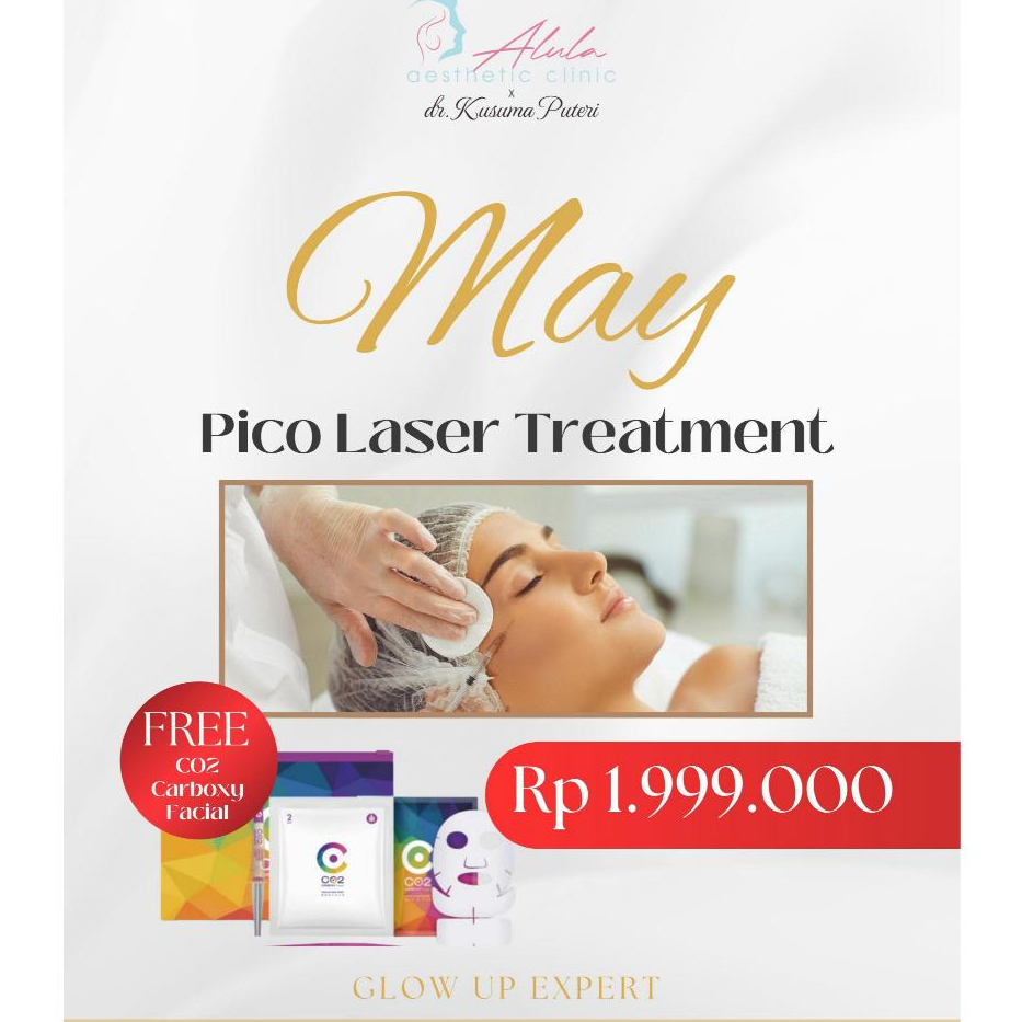 VOUCHER TREATMENT PICO LASER FREE CARBOXY FACIAL