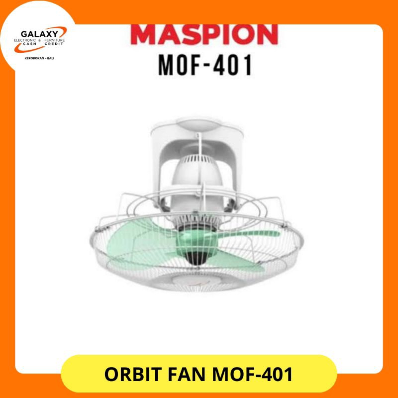 [ORIGINAL] Orbit Fan Maspion MOF - 401 P / kipas angin plafon 16 inch