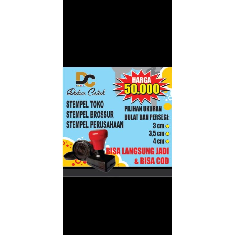 

stempel otomatis murah tidak luntur bisa stempel plastik