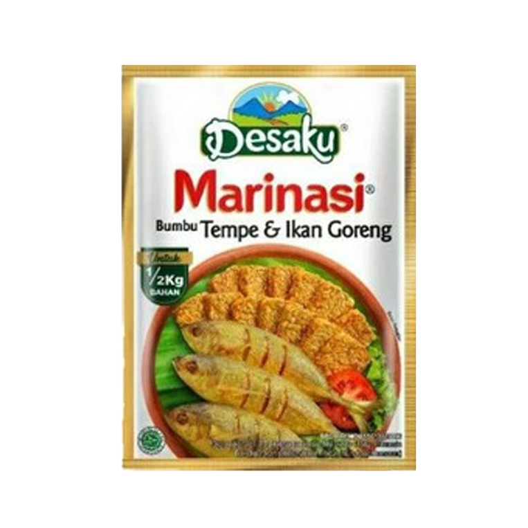 

Desaku Marinasi Bumbu Tempe & Ikan Goreng