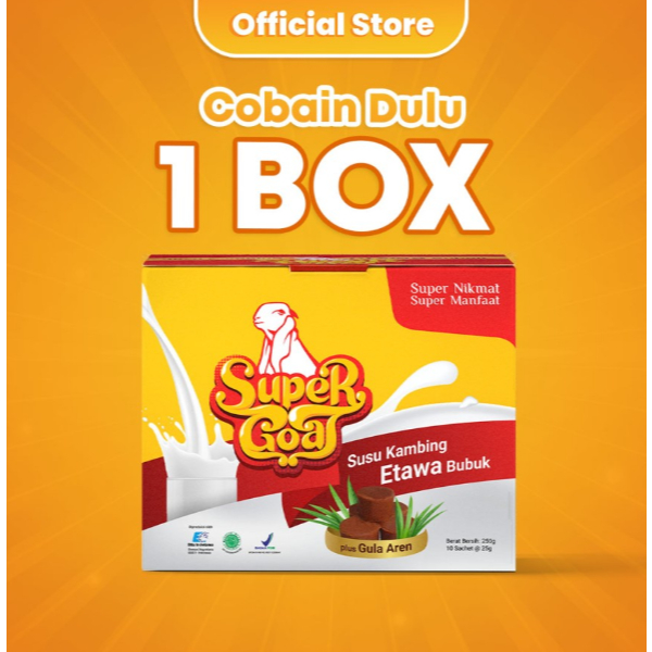 

(BESTSELLER) SUPERGOAT Susu Kambing Etawa - Gula Aren