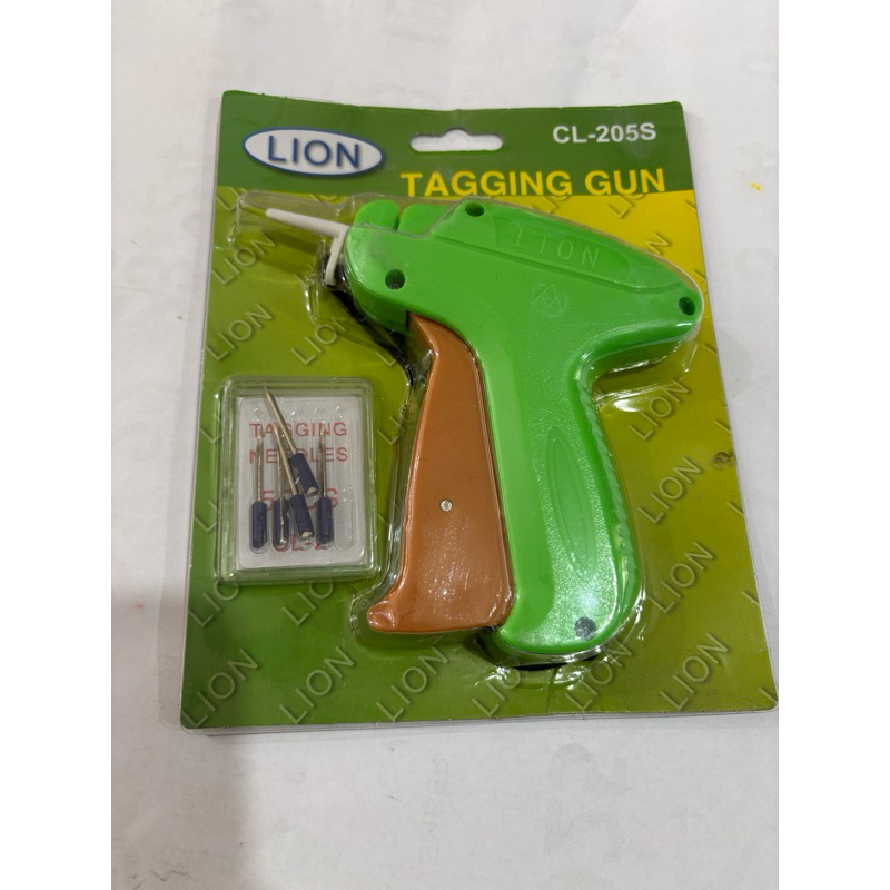 

TAG GUN LION CL-205S FREE JARUM TAGGING GUN PER SET ALAT TEMBAK LABEL