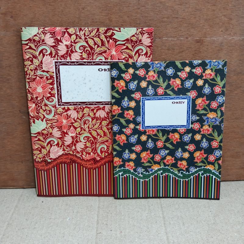 

5 Pcs Buku Tulis Cover Batik