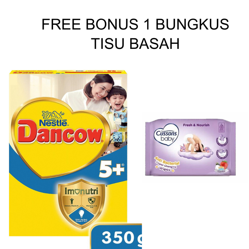

DANCOW 5+ Imunutri Madu 350g – Susu Bubuk untuk Anak Usia 5 Tahun ke Atas dengan Nutrisi Lengkap & Imunitas Extra