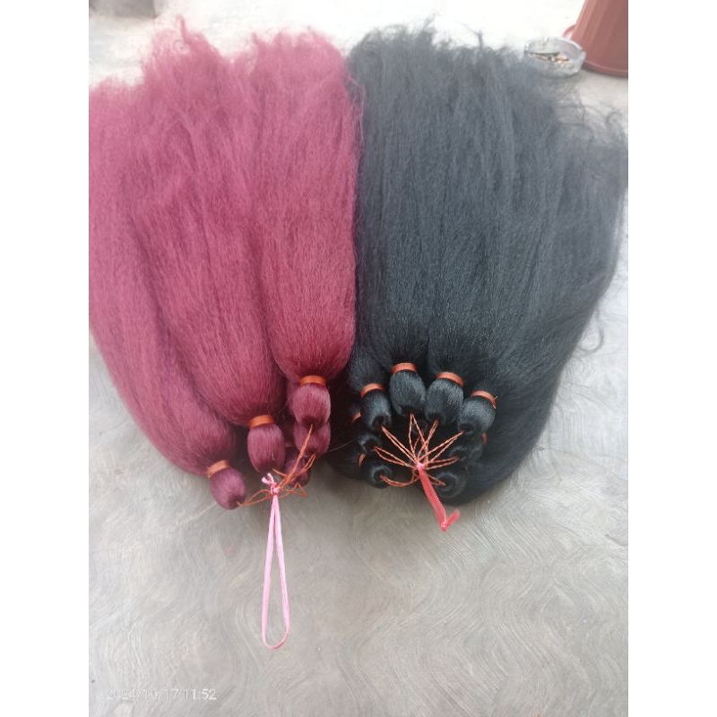 rambut gimbal/rambut sambung gimbal/sintetis gimbal/rambut reggae