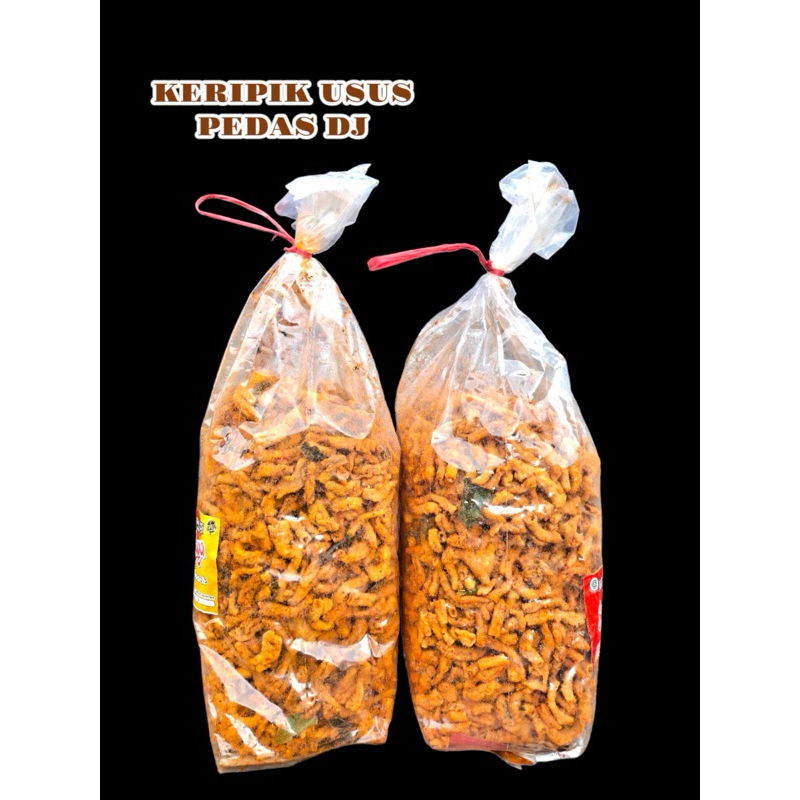 

KERIPIK USUS CIKRUH PEDAS DAUN JERUK BAL 2kg