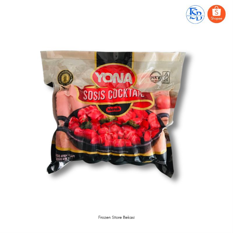 

Yona Sosis Sapi Cocktail 450gr (isi 15 & 30)
