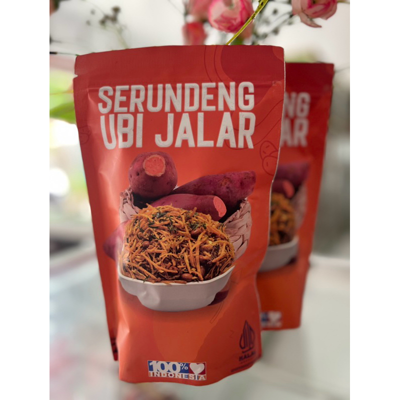 

Serundeng Ubi Jalar Kemasan 200gr